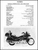 honda motorcycle page